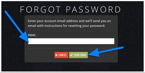 Resetting Your Password .